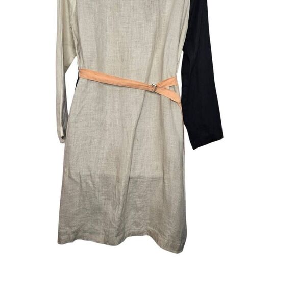 Marimekko Jacket Size XS Snap Button Colorblock 100% Linen - Picture 7 of 11